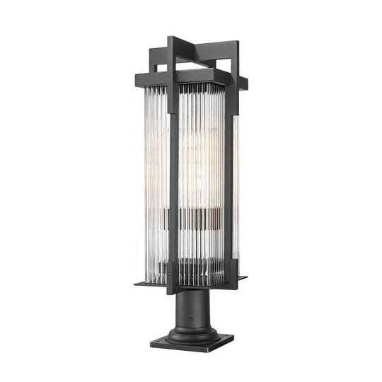 Fortis 2-Light Outdoor Pier Mounted Fixture