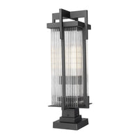 Fortis 2-Light Outdoor Pier Mounted Fixture