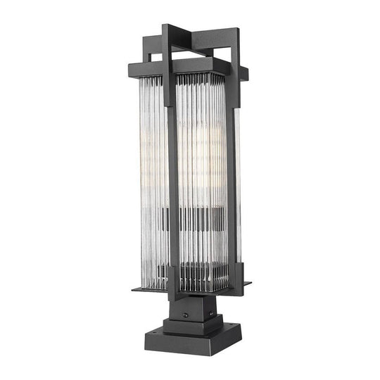 Fortis 2-Light Outdoor Pier Mounted Fixture