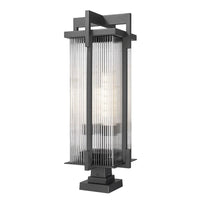 Fortis 3-Light Outdoor Pier Mounted Fixture