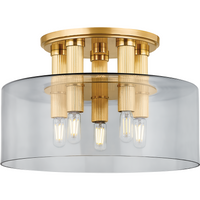 Crystler 5-Light Flush Mount