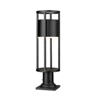 Luca 1-Light 23.75" Outdoor Pier Mounted Fixture