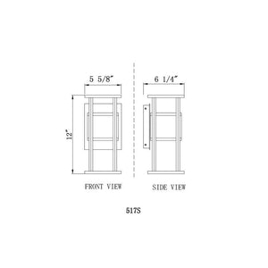 Luca 2-Light 12" Outdoor Wall Light