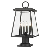 Broughton 4-Light Outdoor Pier Mounted Fixture