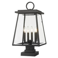 Broughton 4-Light Outdoor Pier Mounted Fixture