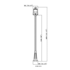 Broughton 2-Light Outdoor Post Mounted Fixture