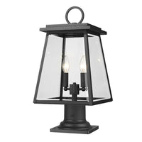 Broughton 2-Light Outdoor Pier Mounted Fixture