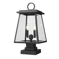 Broughton 2-Light Outdoor Pier Mounted Fixture