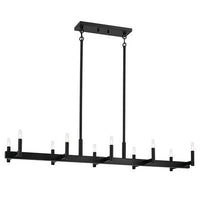 Erzo 50" 10-Light Linear Chandelier