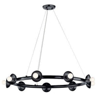 Palta 34.5" 9-Light Chandelier