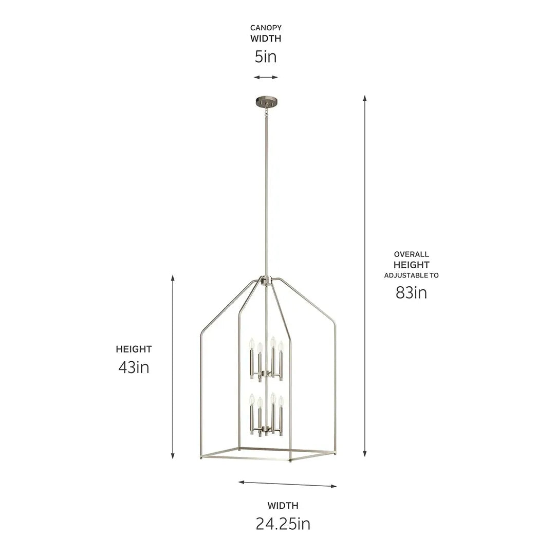 Madden 24.25" 8-Light Pendant