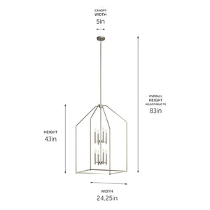 Madden 24.25" 8-Light Pendant