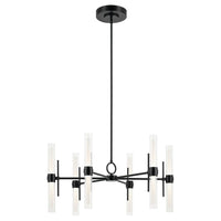 Riven 33" LED 12-Light Chandelier