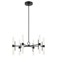 Riven 33" LED 12-Light Chandelier