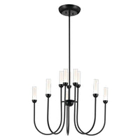 Moraine 30" LED 10-Light 2-Tier Chandelier
