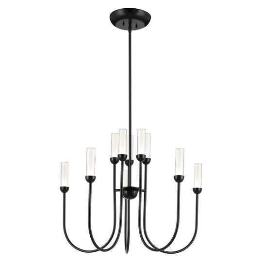 Moraine 30" LED 10-Light 2-Tier Chandelier