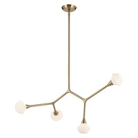 Cassius 39.5" 4-Light Chandelier