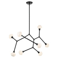 Cassius 52.5" 8-Light Convertible Chandelier