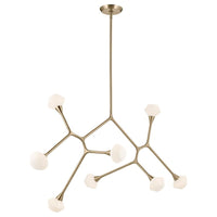 Cassius 61.25" 8-Light Chandelier
