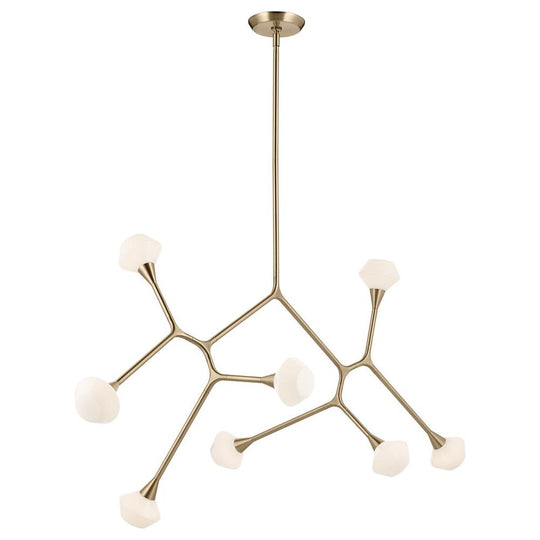 Cassius 61.25" 8-Light Chandelier