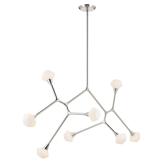 Cassius 61.25" 8-Light Chandelier