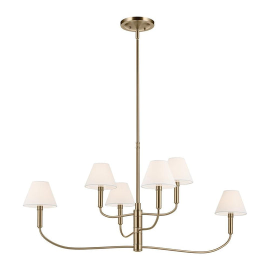 Eadie 41" 6-Light Chandelier