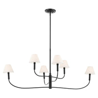 Eadie 51.5" 6-Light Chandelier