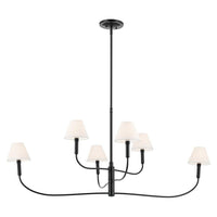 Eadie 51.5" 6-Light Chandelier