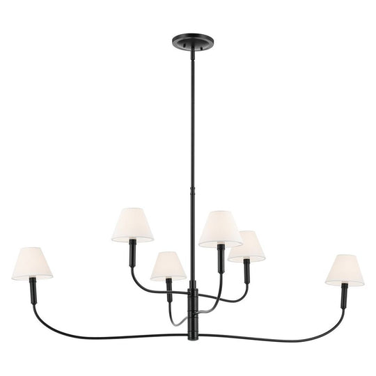 Eadie 51.5" 6-Light Chandelier