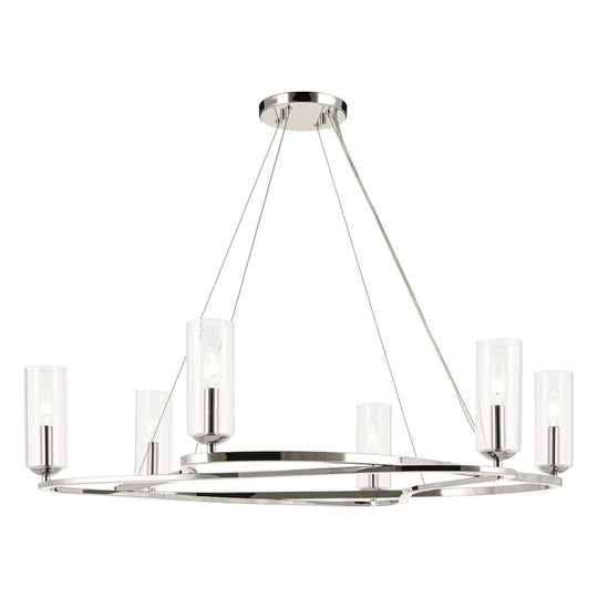 Harpin 37.75" 6-Light Chandelier