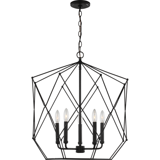 Zarra Large Five Light Lantern