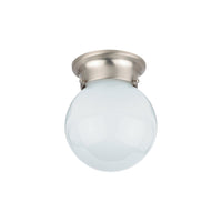 Tomkin One Light Ceiling Flush Mount