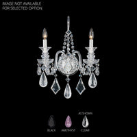 Hamilton Rock Crystal 2-Light Wall Sconce
