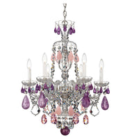 Hamilton Rock Crystal 6-Light Chandelier