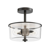 Fuller 2-Light Semi Flush/Pendant Convertible