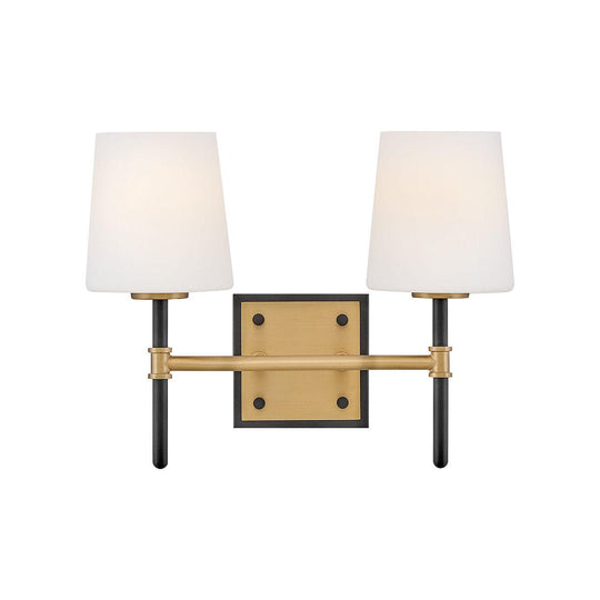 Saunders Small Two Light Vanity