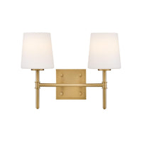 Saunders Small Two Light Vanity