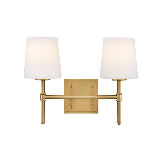 Saunders Small Two Light Vanity