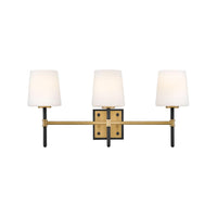 Saunders Medium Three Light Vanity