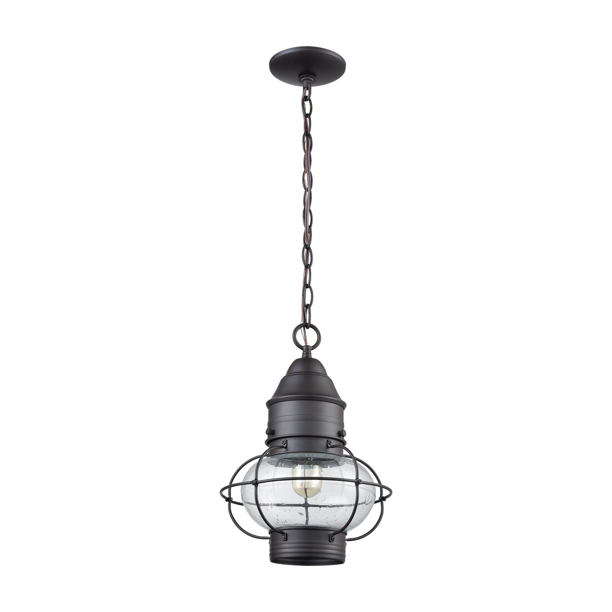 Onion 10" Wide 1-Light Outdoor Pendant