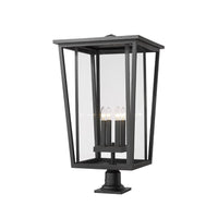 Seoul 4-Light Outdoor Pier Mounted Fixture