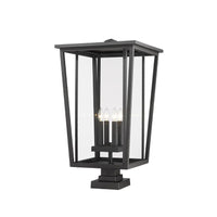 Seoul 4-Light Outdoor Pier Mounted Fixture