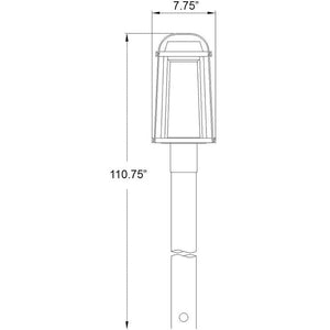 Millworks 2-Light Outdoor Post Light