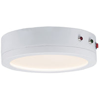 Wafer 7" Round LED Surface Mount 4000K with Emergency Back