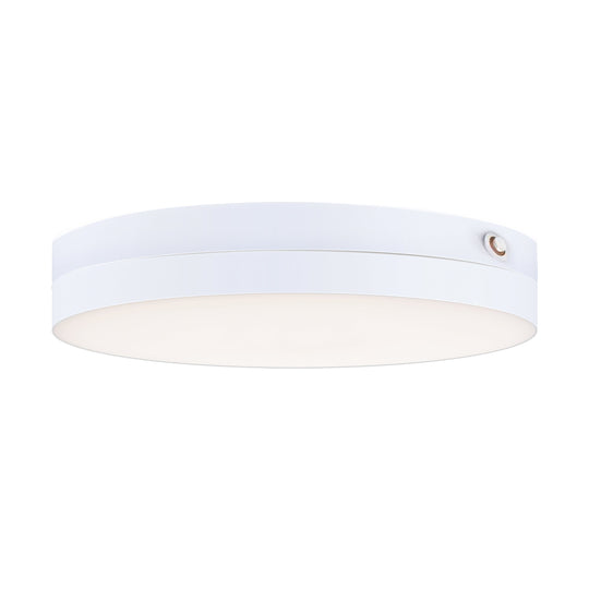 Trim 7" Round LED Surface Mount 3000K Emergency Back Up
