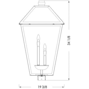 Talbot 4-Light Outdoor Post Light