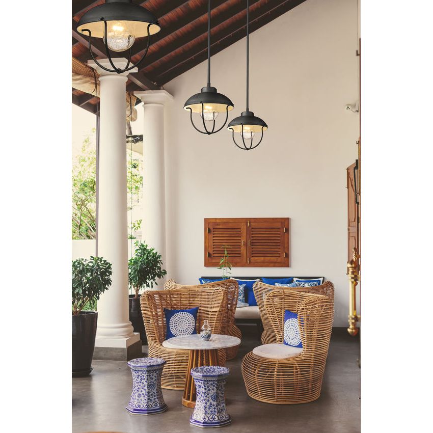 Ansel 1-Light Outdoor Pendant