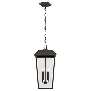 Mathus 22" 2-Light Outdoor Pendant