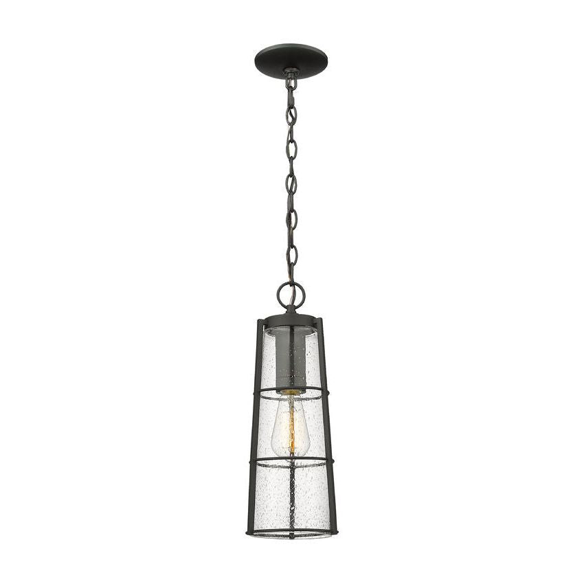 Helix 1-Light 17.25" Outdoor Pendant