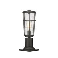 Helix 1-Light Outdoor Pier Mounted Fixture